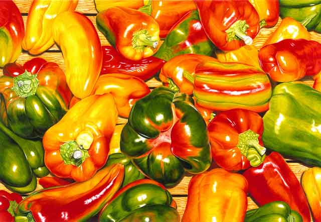 Bell Peppers by Gary Greene